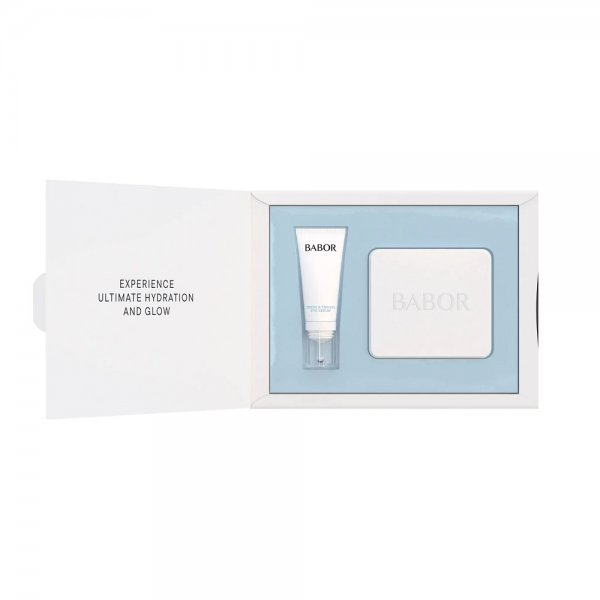 Babor Instant Fresh & Smooth Eye Serum + Patches zestaw serum pod oczy 15ml + silikonowe płatki wielokrotnego użytku 2szt