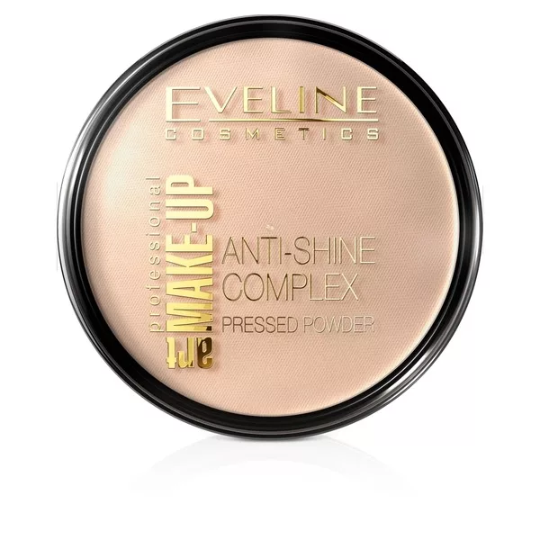 Eveline Art Professional Make-Up, matujący puder mineralny z jedwabiem, 31 transparent, 14g