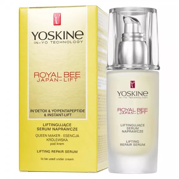 Yoskine Royal Bee Japan-Lift liftingujące serum naprawcze do twarzy 30ml