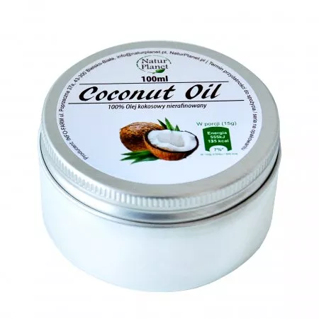 NaturPlanet, olej kokosowy, 100ml
