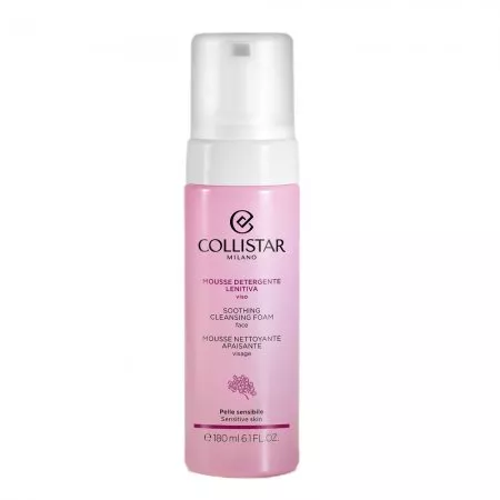 Collistar Soothing Cleansing Foam łagodząca pianka oczyszczająca do twarzy 180ml