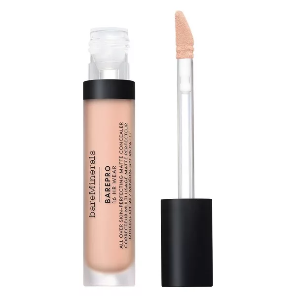 BareMinerals BarePro 16HR All Over Skin-Perfecting Matte Concealer matujący korektor do twarzy Fair 100 Cool 7.5ml