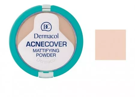 Dermacol Acnecover Mattifying Powder puder matujący w kompakcie 01 Porcelain 11g