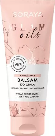 Soraya Glam Oils, Nawilżający balsam do ciała, 200ml