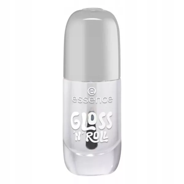 Essence Gel Nail Polish, lakier do paznokci, 01 Gloss 'N' Roll, 8ml