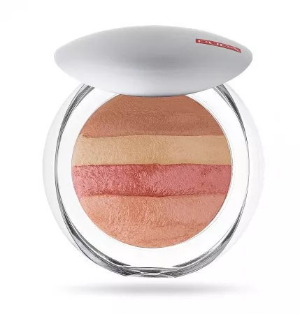 Pupa Luminys Baked All Over, wypiekany puder rozświetlajacy, 9g, 06 Coral Stripes