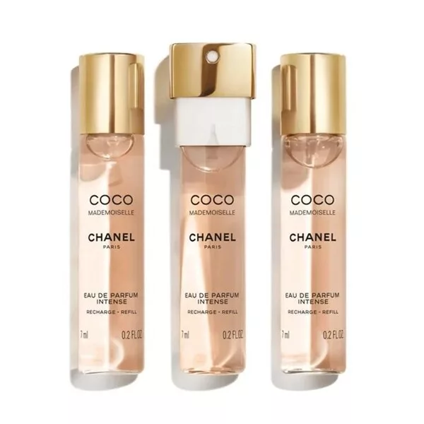 Chanel Coco Mademoiselle Intense zestaw woda perfumowana spray + wkłady 3x7ml (W)