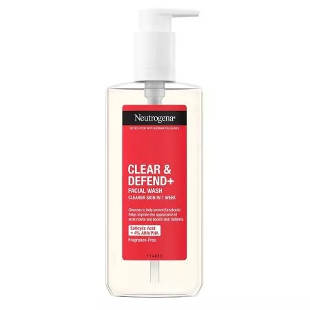 Neutrogena Clear & Defend+ żel do mycia twarzy 200ml