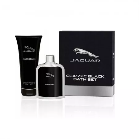 Jaguar Classic Black zestaw woda toaletowa spray 100ml + żel pod prysznic 200ml (M)