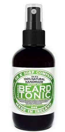 Dr K Soap Company, męski tonik do brody o zapachu drzewa cedrowego, 100ml