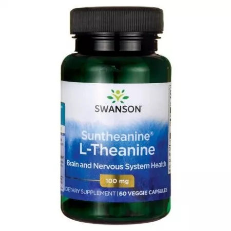Swanson L-Teanina 100mg 60 kaps.