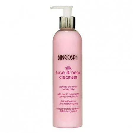 BingoSpa Jedwab do mycia twarzy i szyi 300ml
