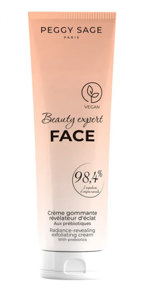 Peggy Sage Beauty Expert Face, krem złuszczający przywracający blask z prebiotykami, 100ml