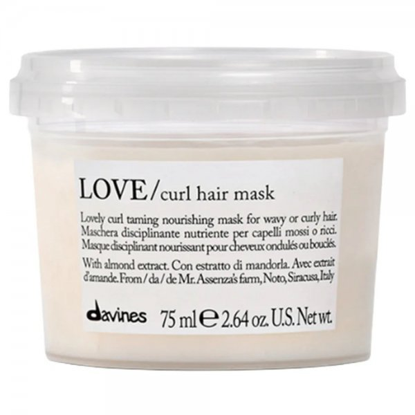 Davines Essential Haircare Love Curl Mask nawilżająca maska ​​do włosów kręconych 75ml