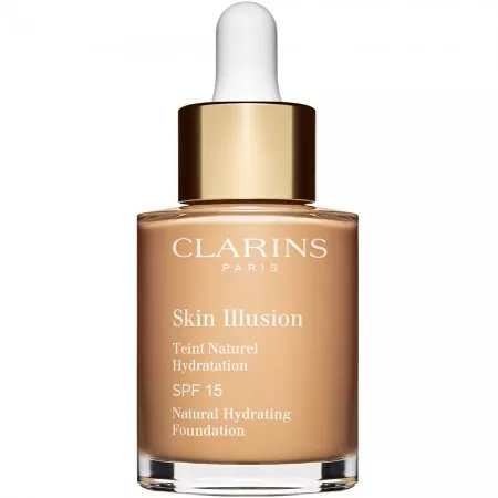 Clarins Skin Illusion Foundation SPF15 nawilżający podkład do twarzy 110 Honey 30ml