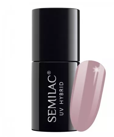 Semilac, lakier hybrydowy, 7ml, 057 Nude Beige Rose