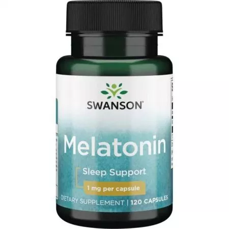 Swanson Melatonina 1mg 120 kaps