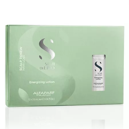 Alfaparf Milano Scalp Renew, zabieg energetyzujący dla włosów podatnych na wypadanie, 12x10ml