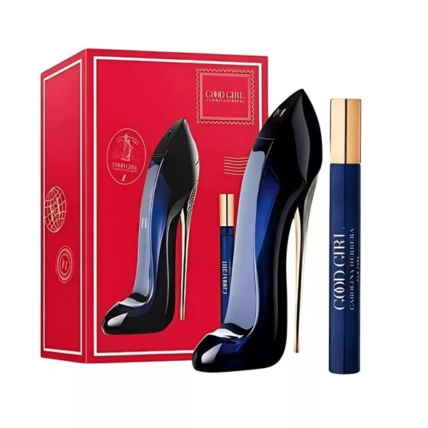 Carolina Herrera Good Girl zestaw woda perfumowana spray 80ml + woda perfumowana spray 10ml (W)