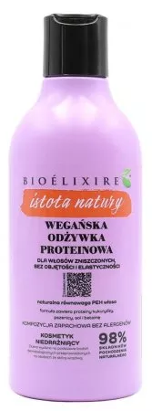 Bioelixire Istota Natury, wegańska odżywka proteinowa, 400ml