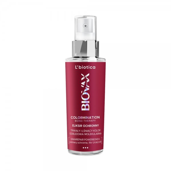 L'biotica Biovax Colormination Bond-Therapy odbudowujący eliksir ochronny 100ml