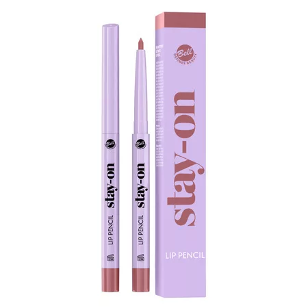Bell Stay-On Lip Pencil, wodoodporna automatyczna kredka do ust, 002, 0,25g