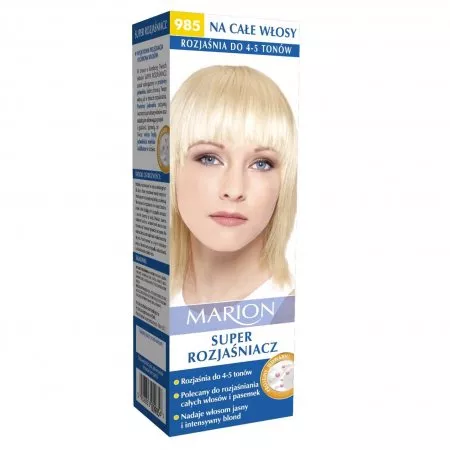 Marion Super Rozjaśniacz rozjaśniacz do całych włosów 985 90ml