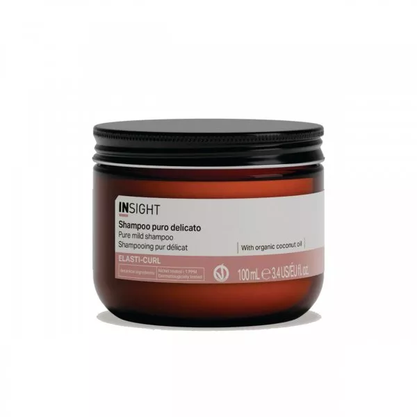 InSight Elasti-curl pure mild shampoo, delikatny szampon do włosów kręconych, 100ml