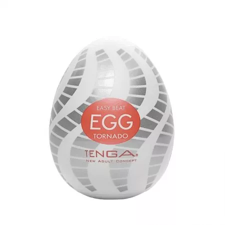 Tenga Easy Beat Egg Tornado jednorazowy masturbator w kształcie jajka