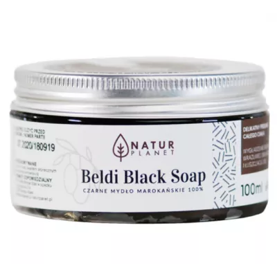 Naturplanet, czarne mydło marokańskie, 200g