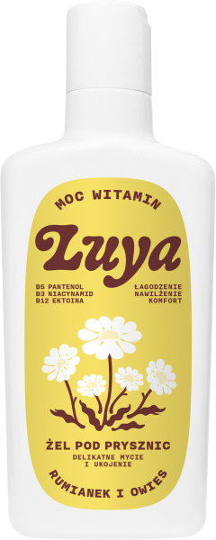 Yope Luya, żel pod prysznic, rumianek i owies, 400ml