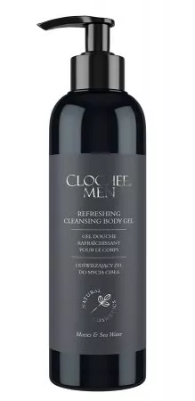 Clochee Men, żel do mycia twarzy i ciała, 250ml