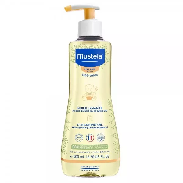 Mustela Cleansing Oil olejek myjący dla dzieci 500ml