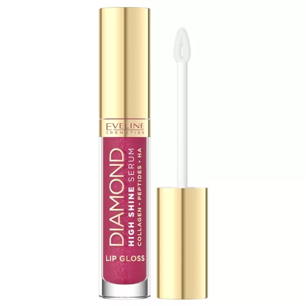Eveline Cosmetics Diamond High Shine Serum błyszczyk-serum do ust 23 Cranberry 5ml