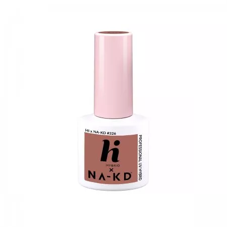 hi hybrid, lakier hybrydowy, 5ml, #326 Warm Nude