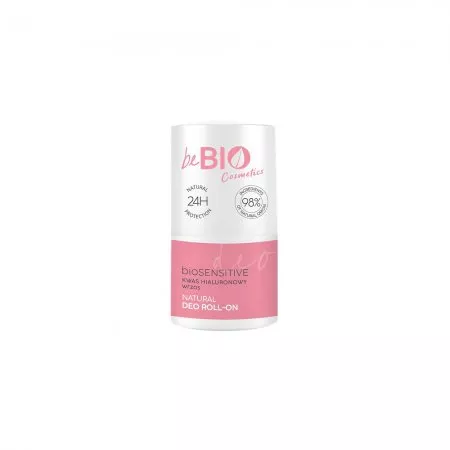 BeBio Ewa Chodakowska Naturalny deo roll-on na bazie naturalnego ałunu z kwasem hialuronowym i ekstraktem z wrzosu 50ml