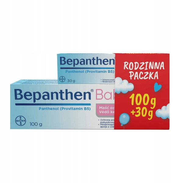Bepanthen Baby maść ochronna 100g + 30g