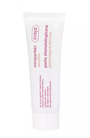 Ziaja Mintperfekt Sensitiv, pasta do zębów przeciwpróchnicza, 75ml