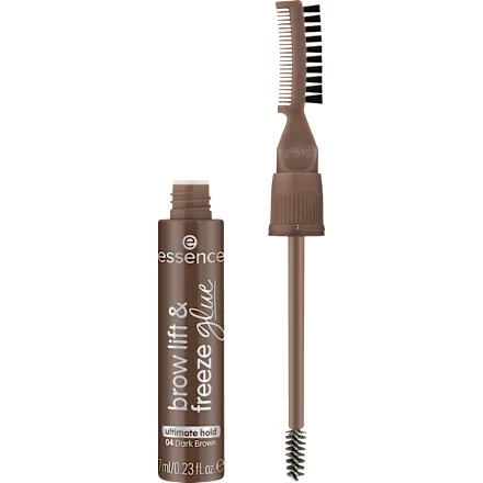 Essence Brow Lift & Freeze Glue, żel do brwi, 04, 7ml