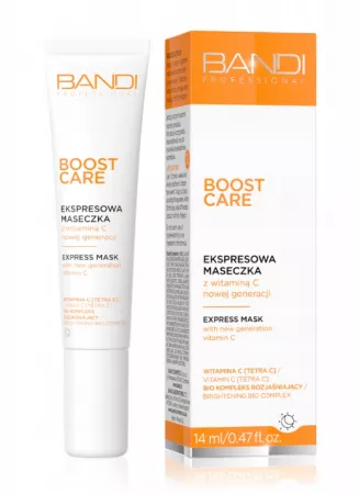 Bandi Boost Care, ekspresowa maseczka z witaminą C nowej generacji, 14ml