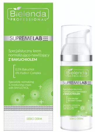 Bielenda Professional Supremelab, Sebio Derm, krem normalizująco-nawilżający, 50ml