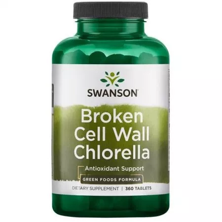 Swanson Chlorella (broken cell wall) 360 tab.