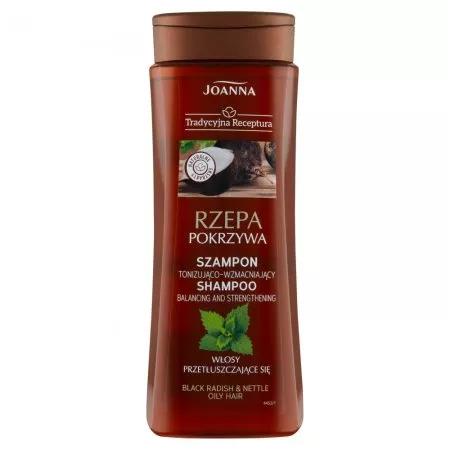 Joanna Tradycyjna Receptura Szampon tonizująco-wzmacniający 300 ml