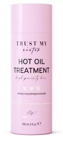 Trust My Sister, olej do włosów wysokoporowatych, 100ml