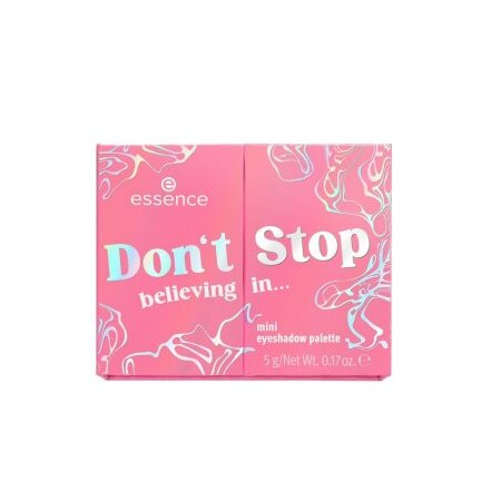 Essence DON'T STOP BELIEVING IN..., mini paleta cieni do powiek, 5g