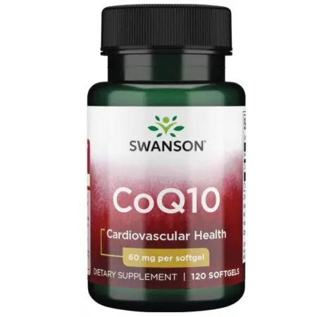 Swanson Koenzym Q10 60mg 120 kaps żelowych
