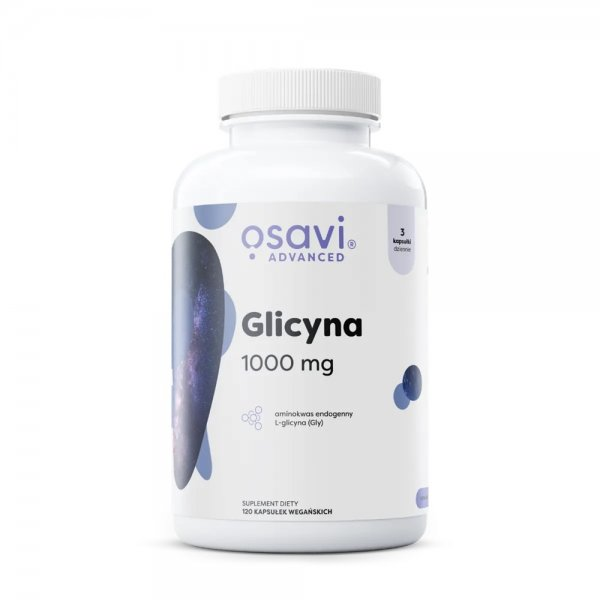 Osavi Glicyna 1000mg suplement diety 120 kapsułek