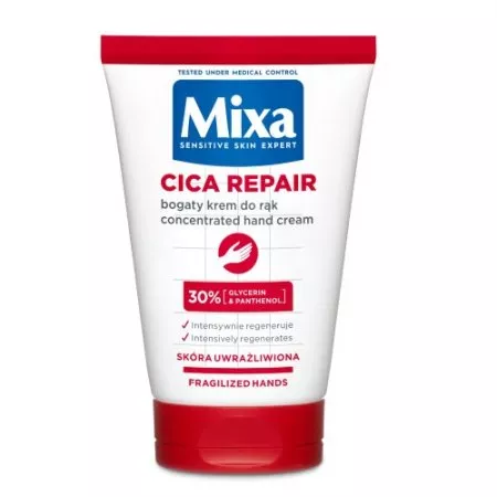 Mixa Cica Repair bogaty krem do rąk 50ml