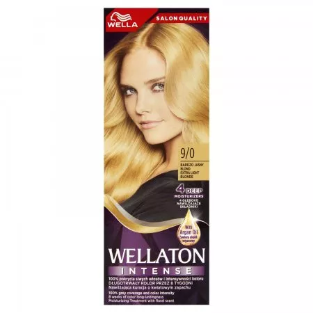 Wella Wellaton farba do włosów, 9/0 bardzo jasny blond