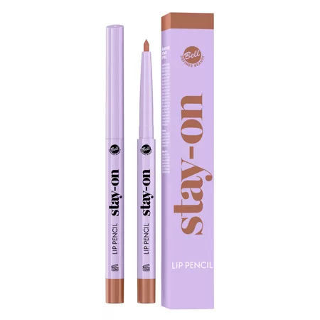 Bell Stay-On Lip Pencil, wodoodporna automatyczna kredka do ust, 001, 0,25g